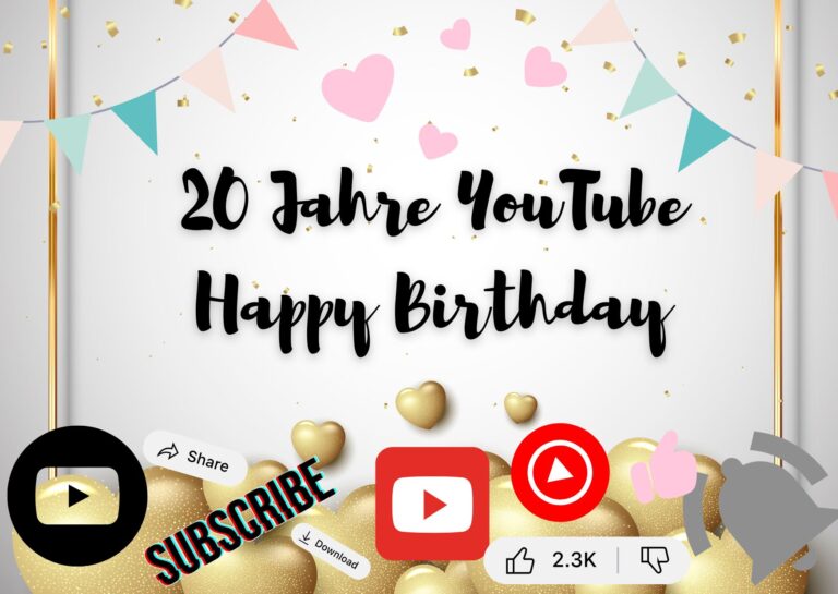 20 Jahre YouTube: Vom ersten Upload zum digitalen Imperium